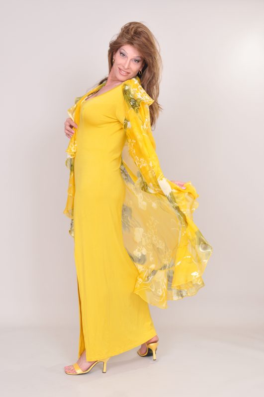 Are you looking to make a serious connection with an attractive mature trans women, not a girl friend but not just any escort? I offer Companion Services! TSDee Yellow Evening Dress RCP 5296